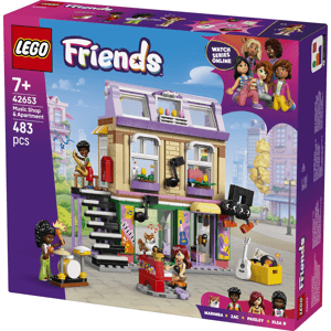 LEGO Friends Music Shop & Apartment 42653